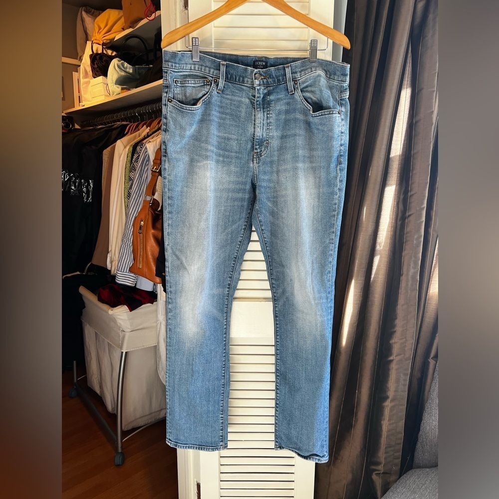 J. Crew Classic Flex Straight Leg Jeans